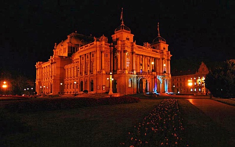 Croatian national theatre Zagreb - Zagreb