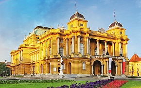 Croatian national theatre Zagreb